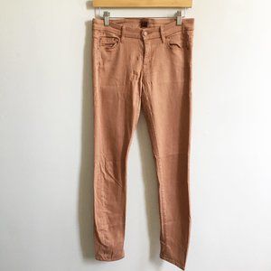 MOTHER "The Looker" Skinny Jeans Redwood Size 27